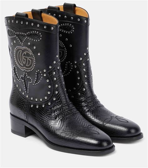 gucci western boot ioffer|gucci cowboy boots.